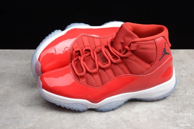 Cheap TB Jordan 11 Air Red 378037-623 RetroGym 0630
